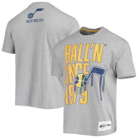 Футболка Utah Jazz BALL'N Since 1979 - Heathered Gray