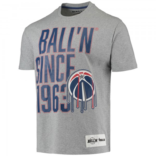 Футболка Washington Wizards BALL'N Since 1963 - Heathered Gray