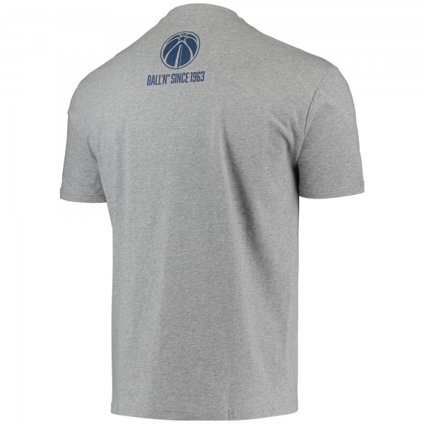 Футболка Washington Wizards BALL'N Since 1963 - Heathered Gray