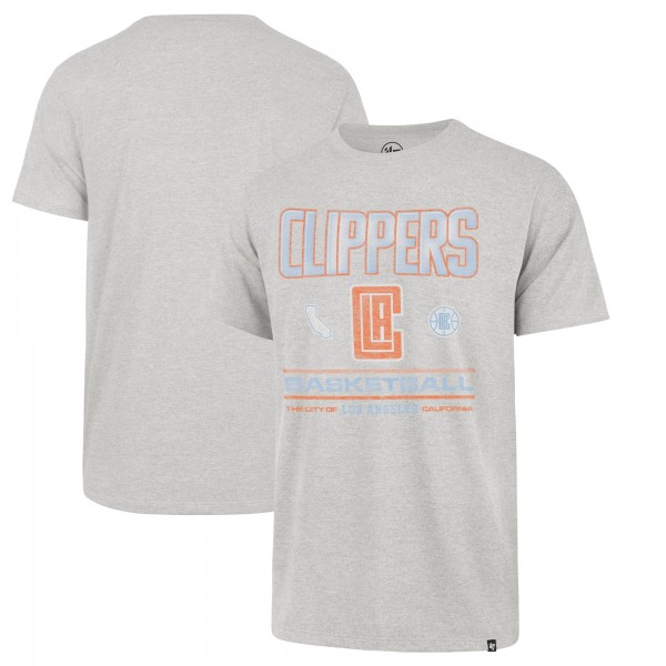 Футболка LA Clippers 47 2021/22 City Edition Elements Franklin - Gray