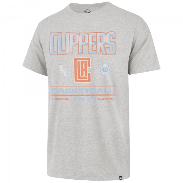Футболка LA Clippers 47 2021/22 City Edition Elements Franklin - Gray