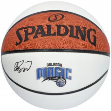 Autographed Orlando Magic Jalen Suggs Fanatics Authentic Spalding White Panel Basketball