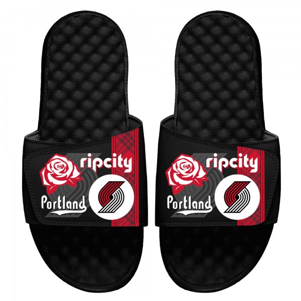 Игровая форма  Шлепки Portland Trail Blazers ISlide 2021/22 City Edition - Black