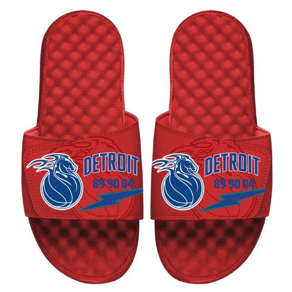 Детские шлепки Detroit Pistons ISlide 2021/22 City Edition - Red