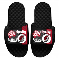 Детские шлепки Portland Trail Blazers ISlide 2021/22 City Edition - Black