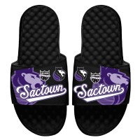 Детские шлепки Sacramento Kings ISlide 2021/22 City Edition - Black
