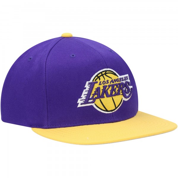 Бейсболка Los Angeles Lakers Mitchell & Ness Area Code - Purple - официальный мерч NBA