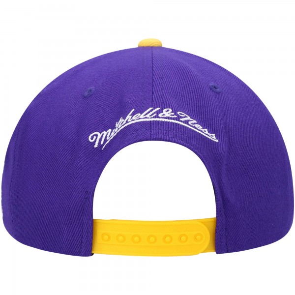 Бейсболка Los Angeles Lakers Mitchell & Ness Area Code - Purple - официальный мерч NBA