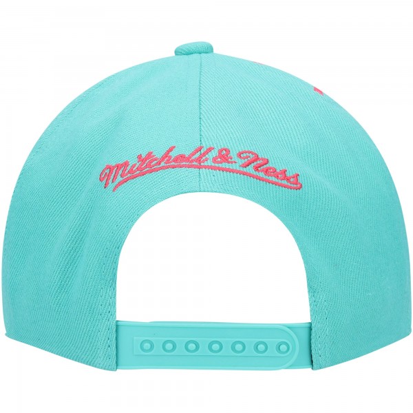 Бейсболка San Antonio Spurs Mitchell & Ness Hardwood Classics Earthquake - Teal - официальный мерч NBA