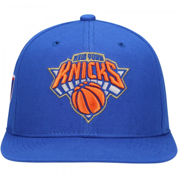 Бейсболка New York Knicks Mitchell & Ness 50th Anniversary - Blue - официальный мерч NBA
