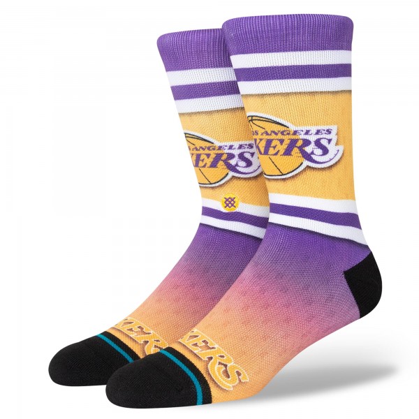 Носки Los Angeles Lakers Stance Hardwood Classics Fader Collection