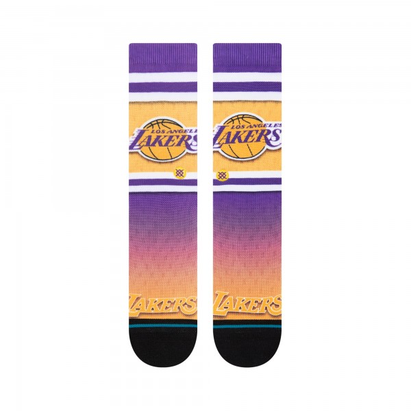 Носки Los Angeles Lakers Stance Hardwood Classics Fader Collection
