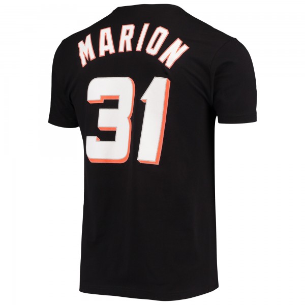 Футболка Shawn Marion Phoenix Suns Mitchell & Ness Hardwood Classics Stitch - Black