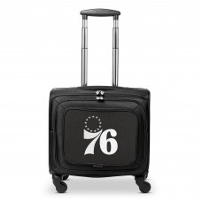 Philadelphia 76ers MOJO 14 Laptop Overnighter Wheeled Bag- Black