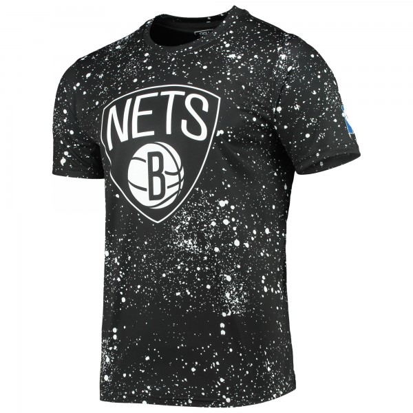 Футболка Brooklyn Nets Splatter Print - Black