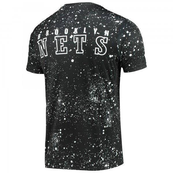 Футболка Brooklyn Nets Splatter Print - Black