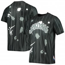 Футболка Brooklyn Nets Striped Splatter - Black