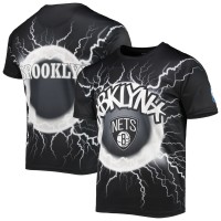 Футболка Brooklyn Nets FISLL Tornado Bolt - Black