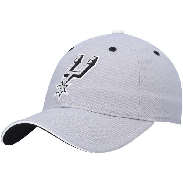 Детская бейсболка San Antonio Spurs Fashion Logo Slouch- Gray - атрибутика NBA для детей