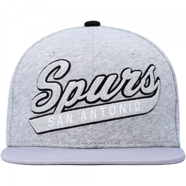 Детская бейсболка San Antonio Spurs Tailsweep - Heathered Gray/Silver - атрибутика NBA для детей