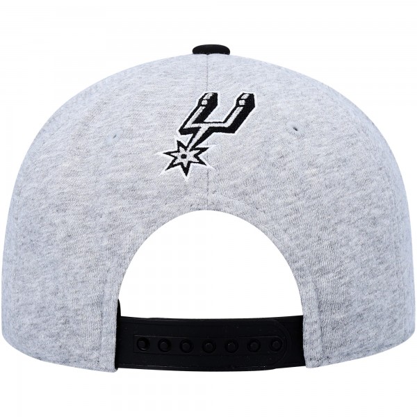 Детская бейсболка San Antonio Spurs Tailsweep - Heathered Gray/Silver - атрибутика NBA для детей