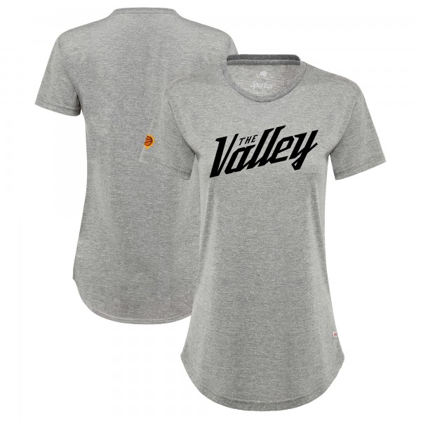 WoPhoenix Suns Sportiqe Gray 2021/22 City Edition Phoebe T-Shirt