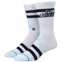 Носки Utah Jazz Stance Tie-Dye Crew