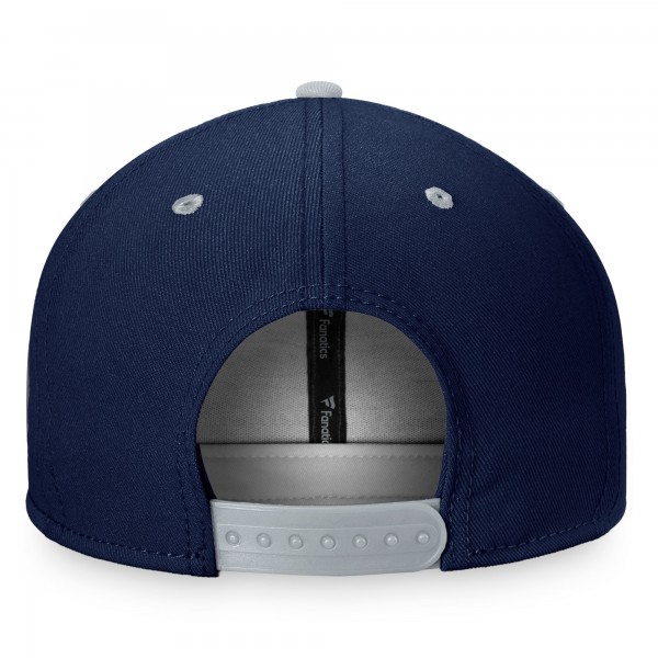 Бейсболка New York Yankees Iconic Color Blocked - White/Gray