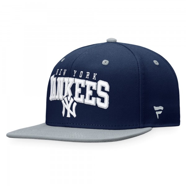 Бейсболка New York Yankees Iconic Lock Up - Navy/Gray