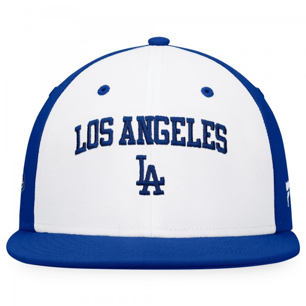 Бейсболка Los Angeles Dodgers Iconic Color Blocked - White/Royal