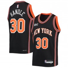 Детская игровая майка Julius Randle New York Knicks Nike 2021/22 Swingman - City Edition - Black