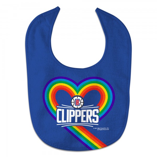 Слюнявчик LA Clippers WinCraft Newborn & Infant Rainbow Baby
