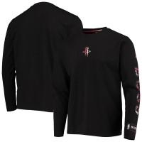 Футболка с длинным рукавом Houston Rockets Hugo Boss 360 2 - Black