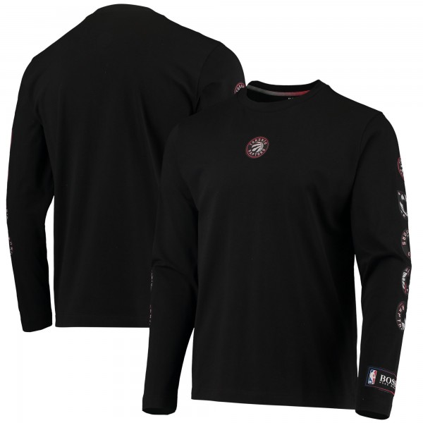 Футболка с длинным рукавом Toronto Raptors Hugo Boss 360 2 - Black