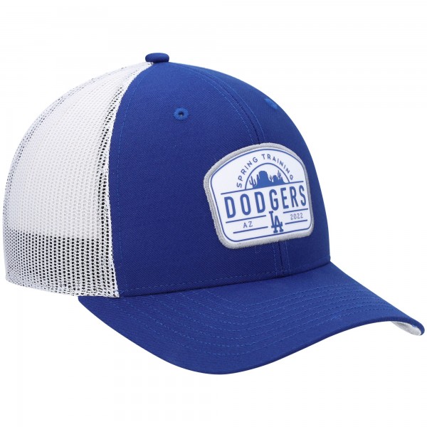 Бейсболка Los Angeles Dodgers 47 2022 Spring Training Panorama Trucker - Royal/White