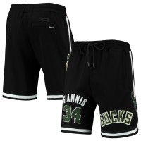 Шорты Giannis Antetokounmpo Milwaukee Bucks Pro Standard Replica - Black