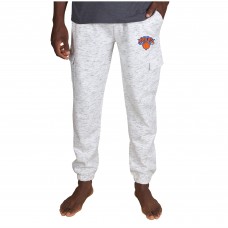 Штаны карго New York Knicks Concepts Sport Alley Fleece - White/Charcoal