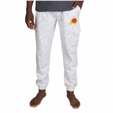 Phoenix Suns Concepts Sport Alley Fleece Cargo Pants - White/Charcoal