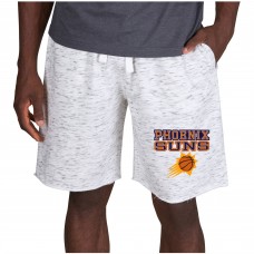 Шорты Phoenix Suns Concepts Sport Alley Fleece - White/Charcoal