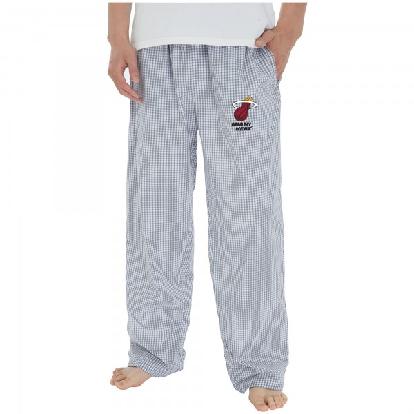 Штаны Miami Heat Concepts Sport Tradition Woven - Gray/White