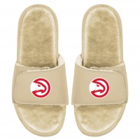 Шлепки Atlanta Hawks ISlide Dune Faux Fur - Tan