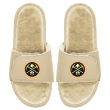 Шлепки Denver Nuggets ISlide Dune Faux Fur - Tan