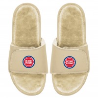 Шлепки Detroit Pistons ISlide Dune Faux Fur - Tan