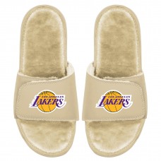 Шлепки Los Angeles Lakers ISlide Dune Faux Fur - Tan