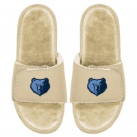 Шлепки Memphis Grizzlies ISlide Dune Faux Fur - Tan