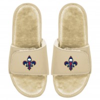 Шлепки New Orleans Pelicans ISlide Dune Faux Fur - Tan