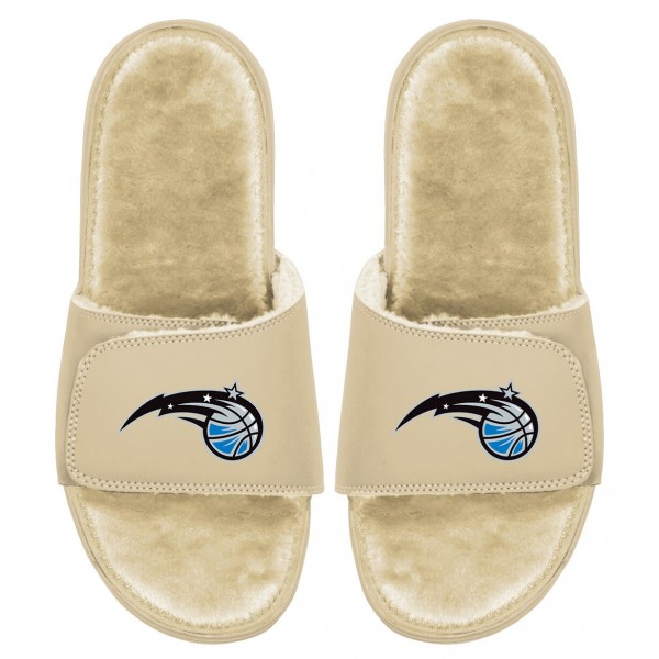 Шлепки Orlando Magic ISlide Dune Faux Fur - Tan