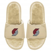 Шлепки Portland Trail Blazers ISlide Dune Faux Fur - Tan