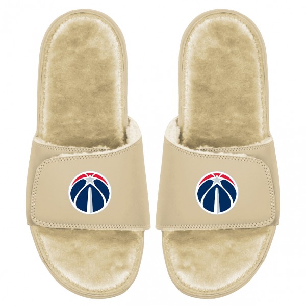 Шлепки Washington Wizards ISlide Dune Faux Fur - Tan
