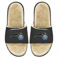 Шлепки Orlando Magic ISlide Men's Faux Fur - Black/Tan